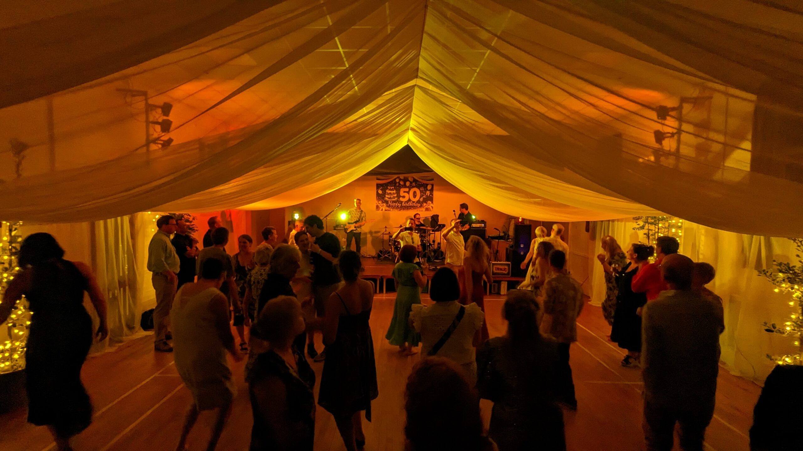 The facade of Codicote Peace Memorial Hall showing the clock